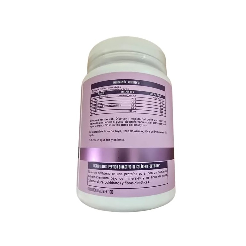 Colágeno Gudly Con Peptidos Bioactivos Para Huesos 500 Grs Sin