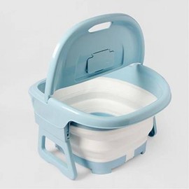 Foldable Foot Spa Bath - Blue, for Foot Care & Callus Removal Household Foot Bath