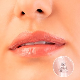 Divinity Cosmetics Glow’n’Glossy Lip Gloss Brillo de Labios Hidratante con Ácido Hialurónico y Vitamina E | Gloss No Pegajoso, con Aroma a Dulce de Coco | 12 Tonos Vibrantes con Glitter para un Acabado Brillante | Maquillaje Vegano y Libre de Crueldad An
