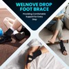 Welnove AFO Drop Foot Brace – Adjustable Soft Support with