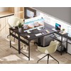 ODK Small L Shaped Computer Desk, 48 Inch Corner Desk
