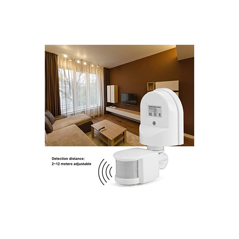 Adjustable Pir Body Motion Infrared Sensor Outdoor Motion Light Sensor