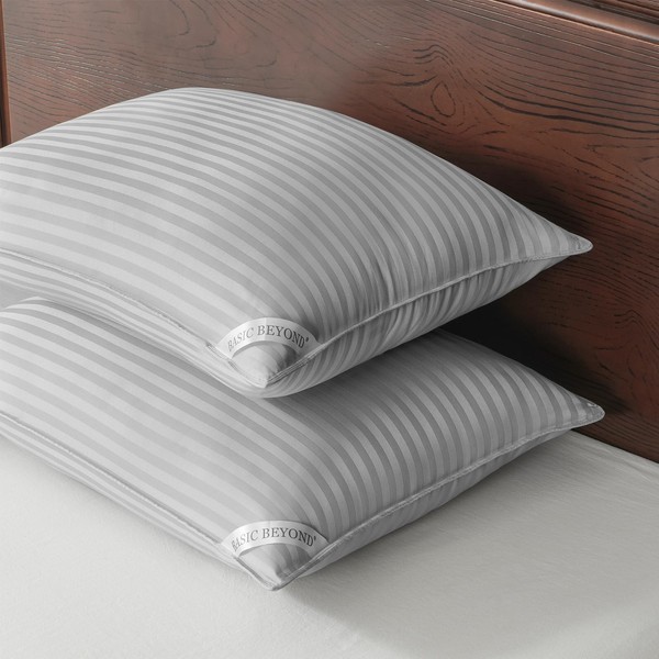 Basic Beyond Standard Size Pillows - Down Alternative Pillows for