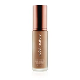 Nude by Nature Luminous Sheer Liquid Foundation C3 Cafe 30mL