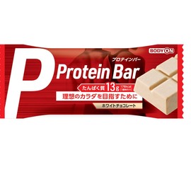 ボディ 1本 たんぱく質 13g ホワイトチョコレート 味 食べやすい プロテイン バー エネルギー 炭水化物 糖質 食物繊維 リブ・ラボラトリーズ BODYON プロテインバー ホワイトチョコレート味 36gx10個