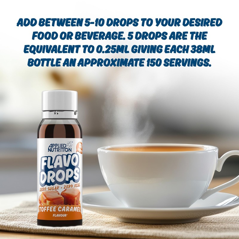 Applied Nutrition - Flavor Drops - Zero Calorie Enhancer -
