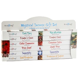 Stamford 37156 Mystical Incense Gift, 6 Packs x 8 Sticks, One Size