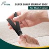 FVION 2 Piece Nail Clippers Set, Sharp Curved and Straight