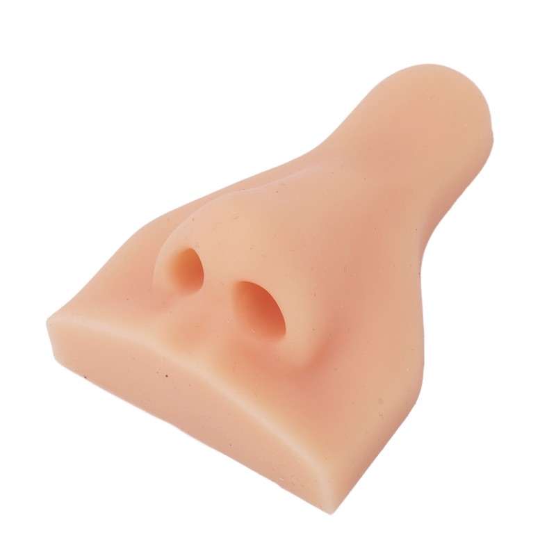 Silicone Nose Model Soft Flexible Simulation Nose for Teaching Instructions
