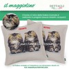 IL MAGGIOLINO Tapestry Cushion Cover 40 x 40 cm Ribbed