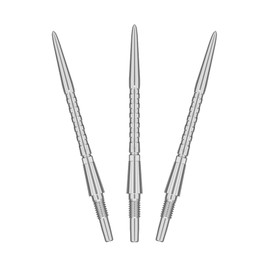 TARGET Darts Swiss Point Storm Dart Points, Surge (3 Pack Set of Tips) 35MM –Silver | Change Dart Points, Swiss Storm Points, Professional Darts Accessories
