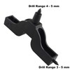 Futheda 2pcs 3mm, 4mm Irrigation Puncher Hole Maker Garden Drill