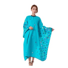 Beavorty 1pc Professional Hair Cutting Cape for Salon Use Barber Apron Lightweight Hairdressing Cloth Floral Design for Adults and Boys and Girls