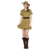 Smiffys Wildtier Safari Women's Costume Carnival Hunter Africa