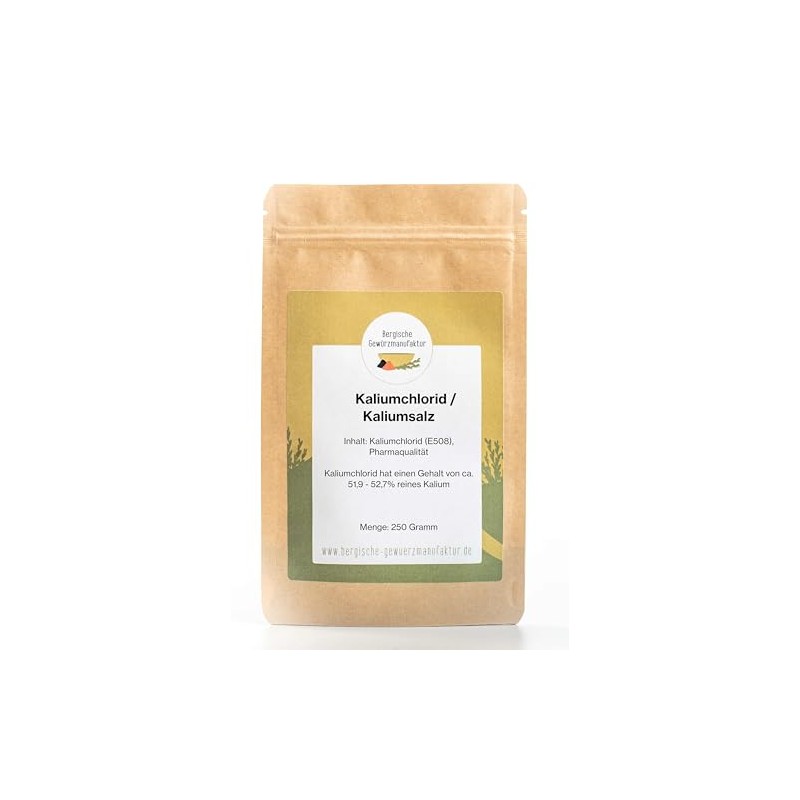 Potassium Chloride 250 g - Potassium Salt without Saline Added,