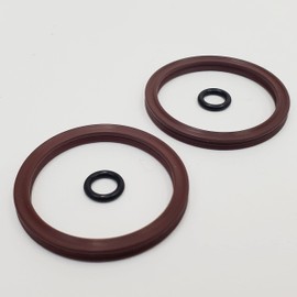 Hardbody 2 & 4-Piston Brake Caliper Rebuild Kit w/X-Ring Viton Piston Seals & Caliper Body O-Rings (Pistons NOT Included) Enough to Rebuild ONE 2-Piston Caliper (2 Kits Required for 4-Piston Caliper)