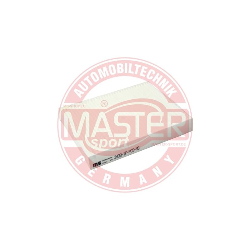 MASTER-SPORT Cabin Air Particulate Filter 2433-IF-PCS-MS