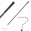 REAYEAXN 46'' High-Carbon Snake Hook 2 Pack Catcher Stick Tongs