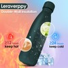 Leraverppy 25oz Cola-Bottle Shaped Stainless Steel Leak-proof Water Bottle,Double Wall