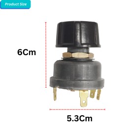 Battiwale Headlight Switch with push to horn knob for massey fiat case ih Tractor