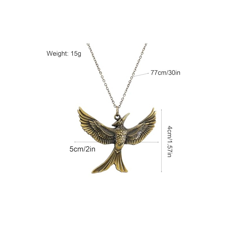 Collar de juego del hambre para hombres y mujeres, diseño