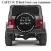 Spare Tire Cover - Tire Accessories for SUV's, Campers, RV's,