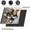 Stainless Steel Dishwasher Magnet Cover, 23' x 26' Brushed Silver