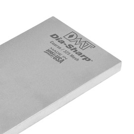 DMT DMTD8CX Dia-Sharp Bench Stone, Diamond Sharpener, Coarse/X-Coarse (325/220), Flat Diamond Sharpening Stone, Ideal for Blades & Tools, 8" x 3" x 0.38"