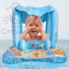 Grupo Carnavallia Salvavidas Inflable Infantil Azul Con Techo Para Bebé