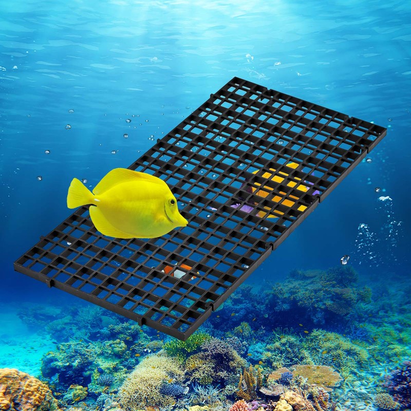 WEAVERBIRD 2 Pcs Aquarium Divider Tray Plastic Grid Divider Tray