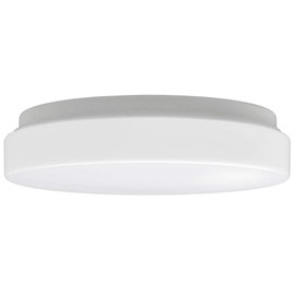 Commercial Electric 7 in. White LED Low Profile Light 1001615888 - New