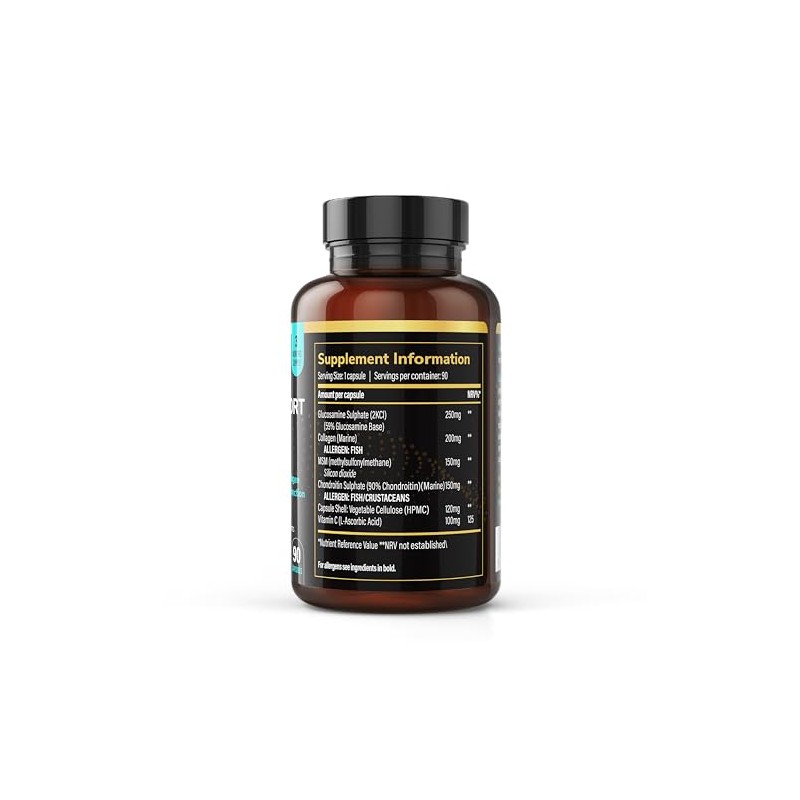 Joint Support & Marine Collagen with Glucosamine, Chondroitin, MSM and