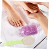 Healeved Double-sided Foot Callus Remover Brush Natural Exfoliating Scrubber for