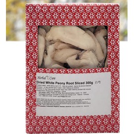 Herbal Cure - Peony_Root - Bai Shao - 杭州大白芍 300g - Product of China
