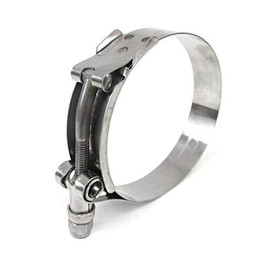 HPS Performance 316 Marine Stainless Steel T-Bolt Hose Clamp Size # 60, fit 2.5" ID Hose, Range: 2.75" - 3.07" (316-SSTC-70-78)