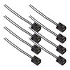 CADUFUELLY 8Pcs 6.3 inch Ignition Coil Connector Plug Wire Harness
