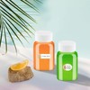 lahnao Pack of 12 100 ml Small Bottles, Reusable Shot