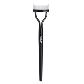 MSQ - cepillo para polvo para cejas con rizador de pestañas