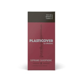 Rico Plasticover 2.5 Strength Reeds for Soprano Sax (Pack of 5)