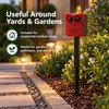 Solar Motion Sensor Alarm for Outdoor Security – Waterproof Sound
