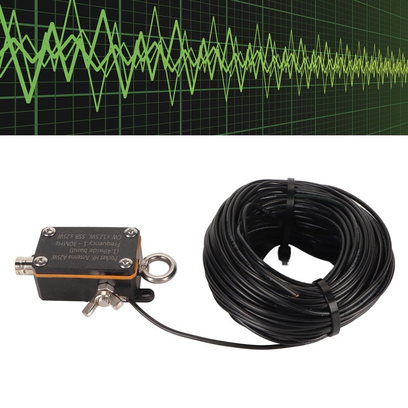 End Fed Antenna, FE8 CW SSB Pocket 1‑30MHZ Shortwave Antenna