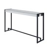 Holly & Martin Macen Console - Black with Distressed White
