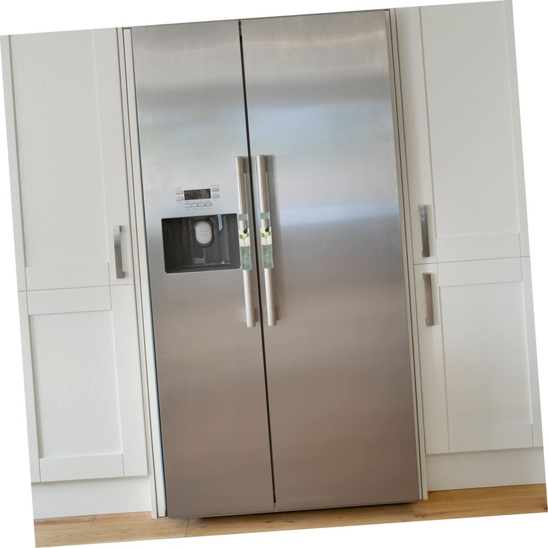 Tofficu Refrigerator Door Handle Covers Fridge Removal Protection Case Soft