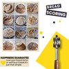 Handcrafted Bread Lame Made of Rich Dark Walnut Wood -