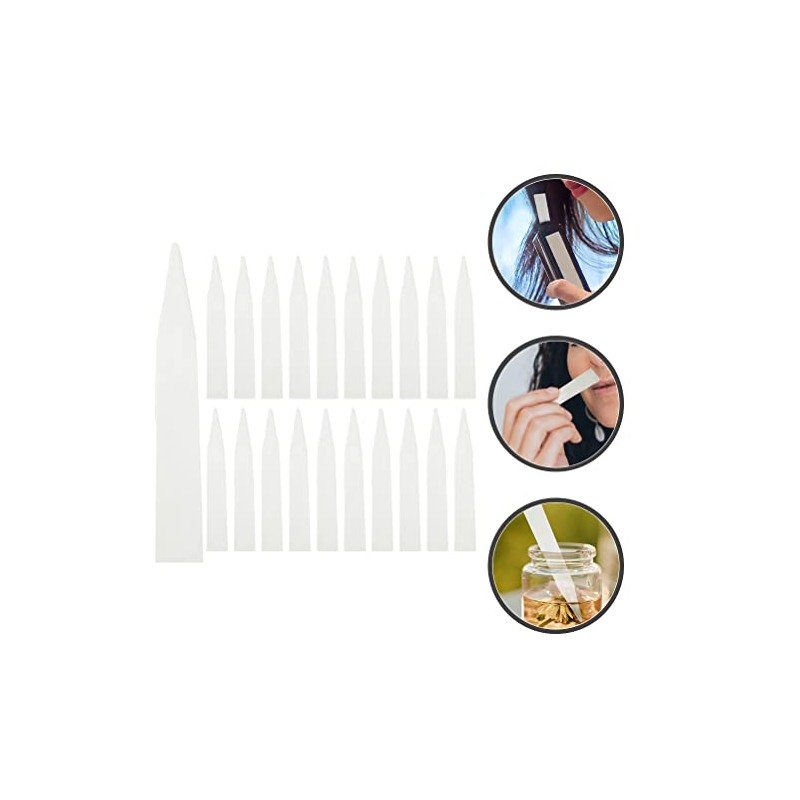 Healifty HEALIFTY 100Pcs Aromatherapy Fragrance Test Paper Strips Perfume Fragrance