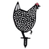 5Pcs Chicken Stakes Set Acrylic Animal Shape Statues Decoration for