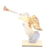 LED Angel Garden Decoration Luminous Acrylic Angel Ornament for Garden