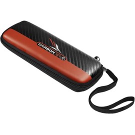 Harrows Darts Wallet | Darts Case Holds 3 Assembled Darts and Accessories | Protective EVA Material | Professional Darts Accessories (Carbon ST Red)