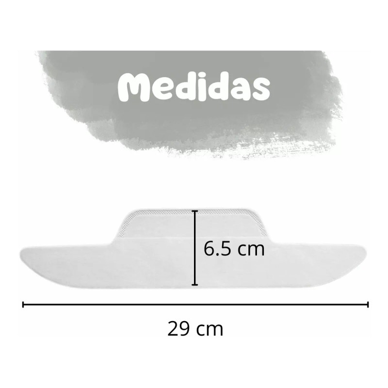 Veraly Almohadilla Protector Cuello Absorbe Sudor Evita Mancha 5p F