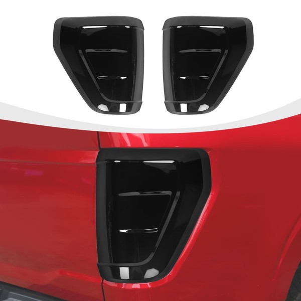 RAZPOY for F150 Smoked Tail Light Covers, Rear Light Trim